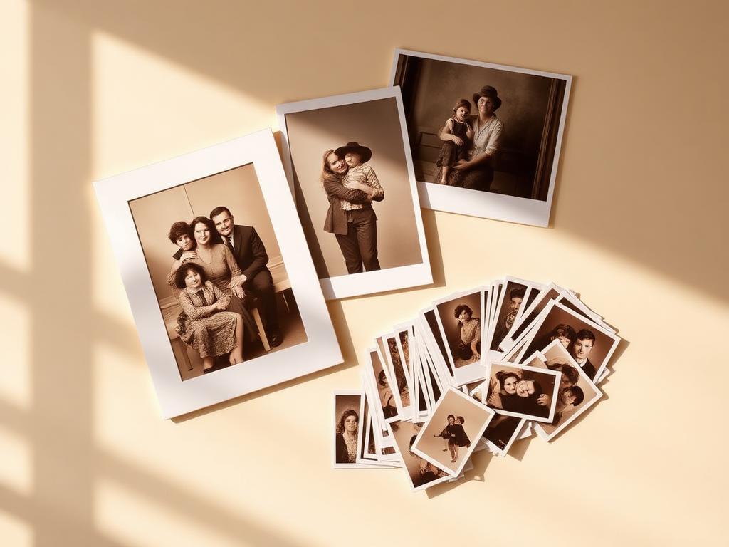 Heritage Collection of enlarged restored photo prints in multiple sizes